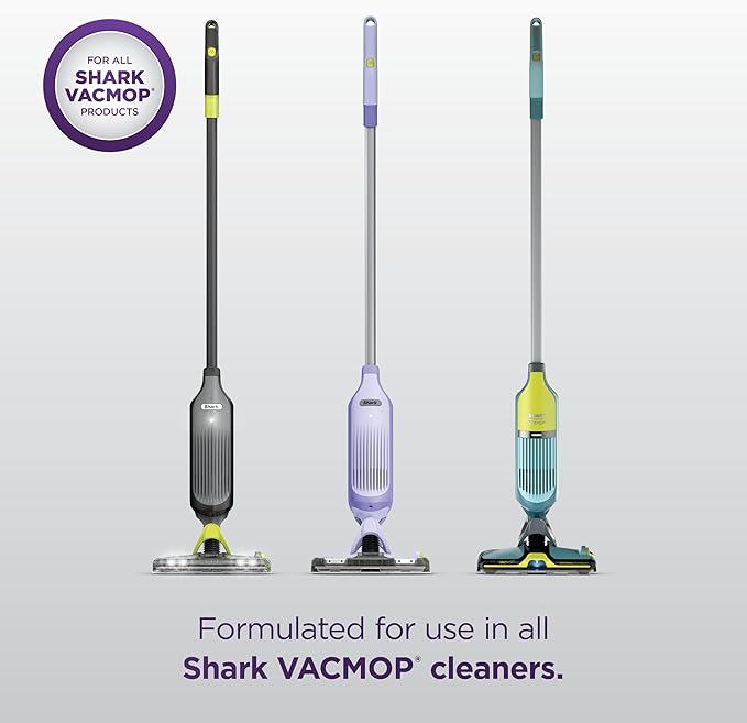Shark VACMOP Pet Multi-Surface Floor Cleaner 2L Refill, Compatible with VM100, VM200, VM400 Series on sealed hard floors, Odor Neutralizer, Fast Drying, Streak-Free, Tropical Breeze Scent, VCO60