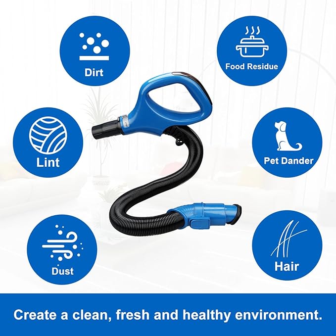 ZU560 replacement hose handle for Shark Navigator Rotator Lift-Away Upright Vacuum Models ZU560 Blue, ZU561, ZU562, UV730, UV725 Gray, UV650, CU530