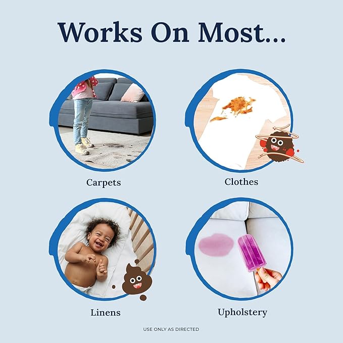 Miss Mouth’s Messy Eater Stain Treater Spray - Stain Remover - Newborn & Baby Essentials - 2-Pack of 16oz Stain Remover