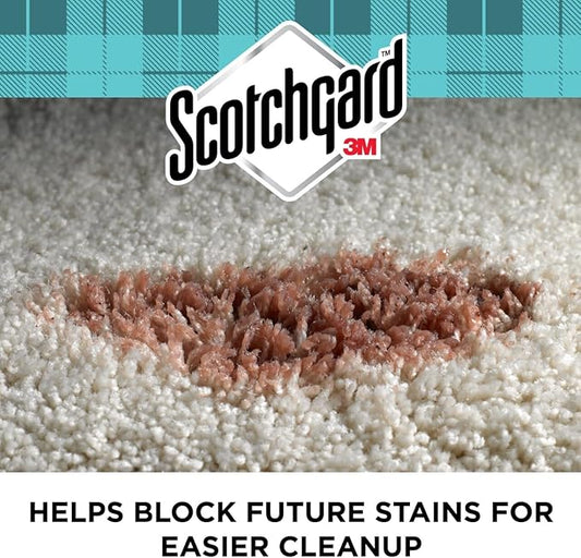 Scotchgard Rug & Carpet Cleaner, Fabric Cleaner Blocks Stains, Cleaning Sprays Make Cleanup Easier, 16.5 oz