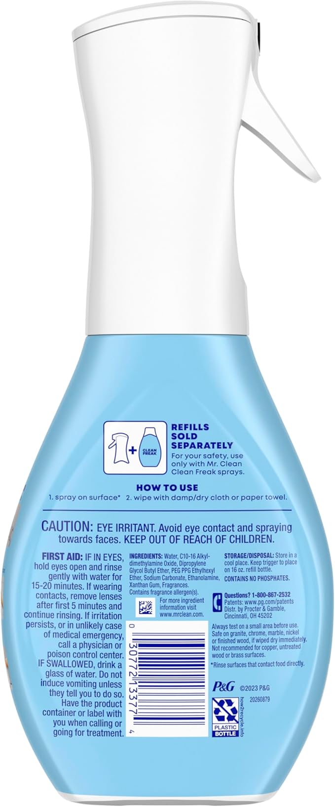 Mr. Clean Clean Freak Bathroom 1 SK + 3 RF Grapefruit