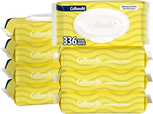COTTONELLE SUMMER FRESH FLSHBL WIPE E-COMM RFT 336 FSC MIX SGSCH COC 005460