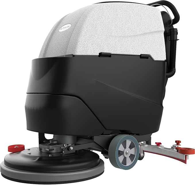 AF2217 Self-Propelled Floor Scrubber with Traction Drive, 22" Path, 17-Gal Tank, Lithium Battery –Save Labor & Costs, Smart Investment for Warehouses, Schools, Hospitals & Airports