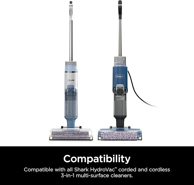 Shark HydroVac Multi-Surface 33-Oz. Concentrate with Odor Neutralizer Technology, Compatible with all HydroVac 3-in-1 Cleaners, for Sealed Hard Floors & Area Rugs, Spring Clean Scent, Purple, WDCM30