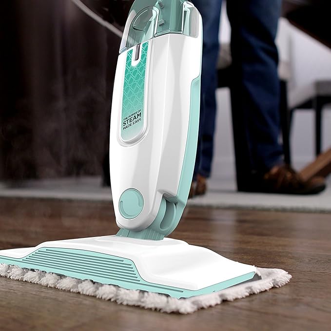 12 Pack Thickened Steam Mop Replacement Pads, Durable Microfiber Mop Pads Compatible with Shark S1000/S1000A/S1000C/S1000WM/S1001C, Washable Pads for Pet Owners and Families with Kids