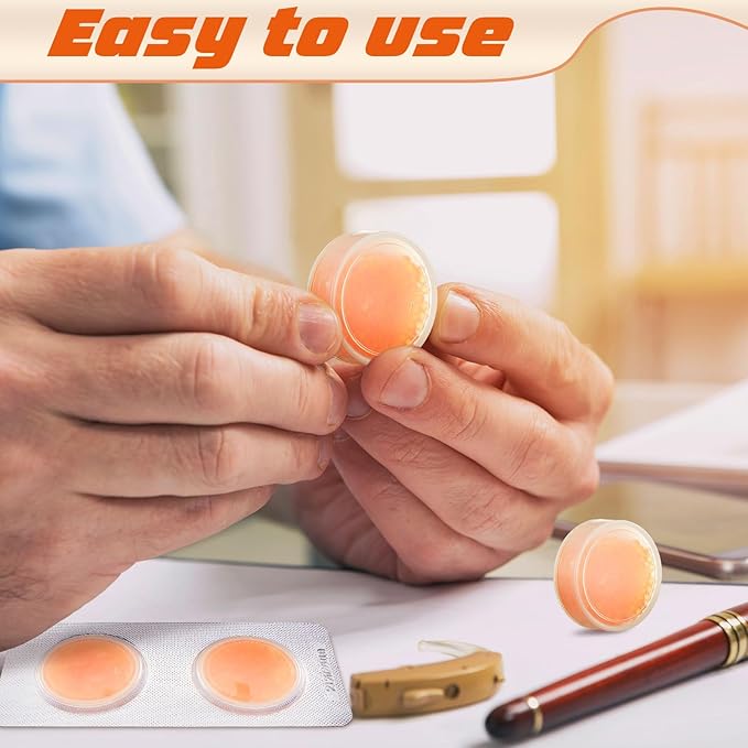24 Pcs Hearing Aid Drying Capsules Bulk Hearing Aid Dryer Hearing Aid Dehumidifier Dryer Hearing Aid Desiccant for Hearing Aid Accessories