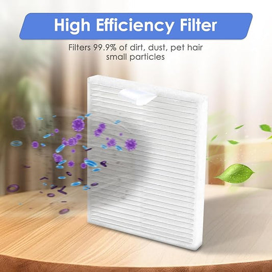 (6 Pack) Q7 M5/ Q7 M5+/ Q7 L5/ Q7 L5+ Replacement HEPA Filters Compatible with Roborock Q7 M5/ Q7 M5+/ Q7 L5/ Q7 L5+ Robot Vacuum, Accessories Kit, Upright Filter, Vacuum Filters, Canister Filters