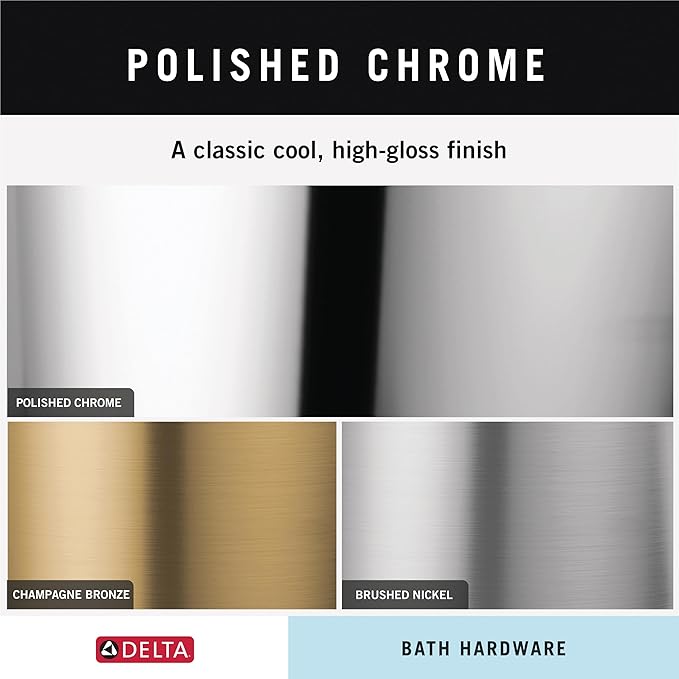 Delta Faucet 77624 Stryke Towel Bar, 24 inch, Chrome