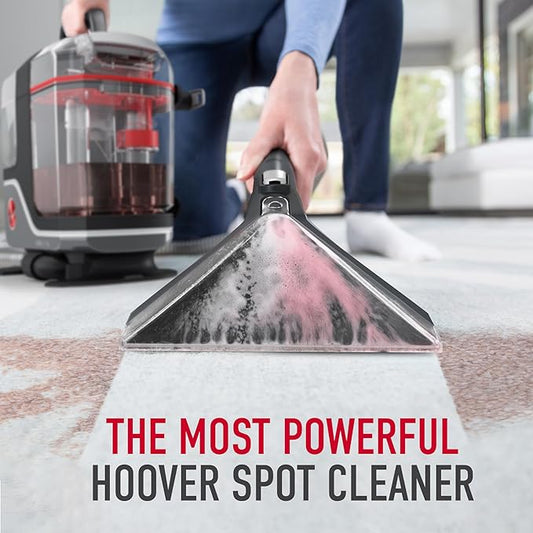 Hoover CleanSlate XL Deep Cleaning Spot Carpet Cleaner Machine, for Carpet and Upholstery, Permanent Stain Remover, Car and Auto Detailer, FH15000V + Hoover CleanSlate 5-Piece Car Cleaning Tool Kit,