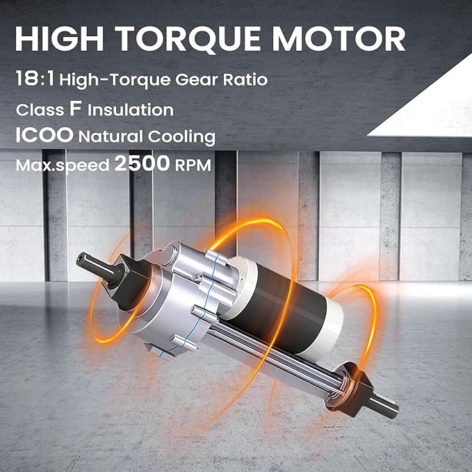 Micro Ride-On Floor Scrubber Dryer Kit, 22" Clean, 25 Gal, up to 55,000 ft²/h, Lithium Battery, Fast Charge, All Parts, Commercial Floor Cleaning for Daily Maintenance in Airport, Mall, School