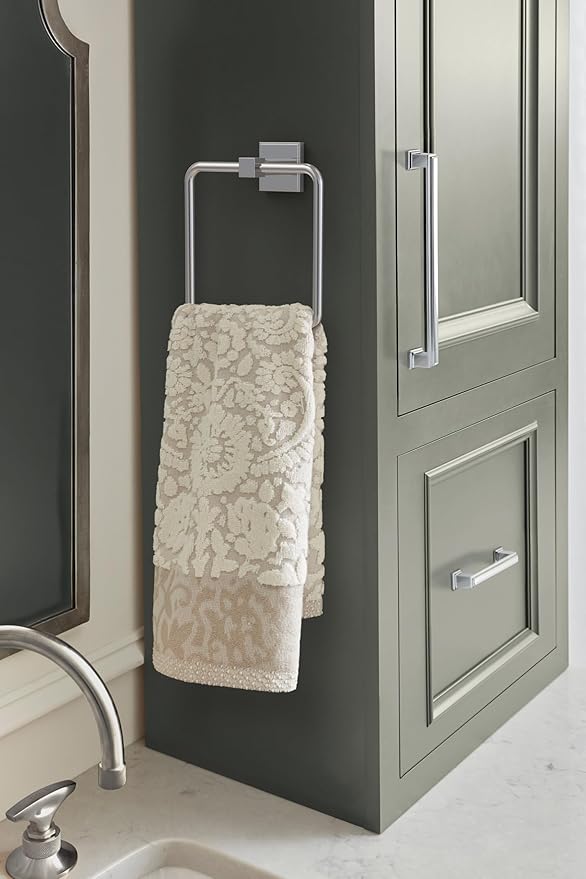 Amerock Appoint Polished Nickel Closed Towel Ring, BH36072PN
