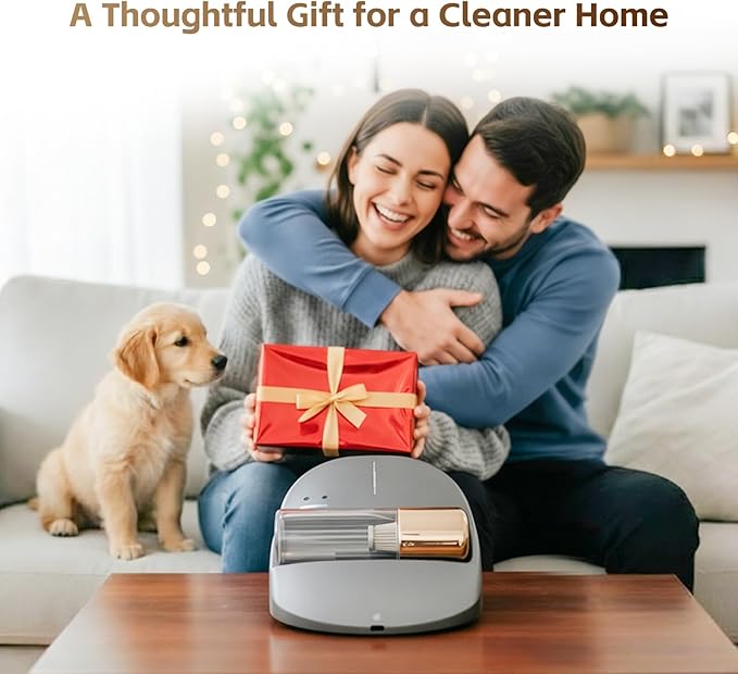 X1 Robot Bed Vacuum, Automatic Mattress Vacuum Cleaner with Intelligent Path Planning, UV-C Light, HEPA Filter, One-Click 100% Dust & Pet Hair Removal for Bed, Mattress, Sofa, Carpet