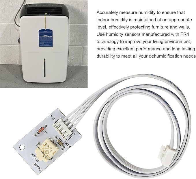 Humidity Sensor Replacement for WDH70EAPW Dehumidifier, Replacement Sensor Module C4DA, Compatible with Dehumidifier Parts Accessories, Durable, Fits WDH70EAPW