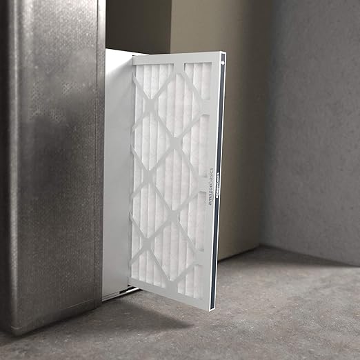 Amazon Basics 20x30x1 Air Filter 6-Pack, MERV 11 AC Furnace Filters, Removes Dust, Pet, Allergy Control, Electrostatic, Removes Lint and Pollen (Actual Size: 19.75" x 29.75" x 0.75")