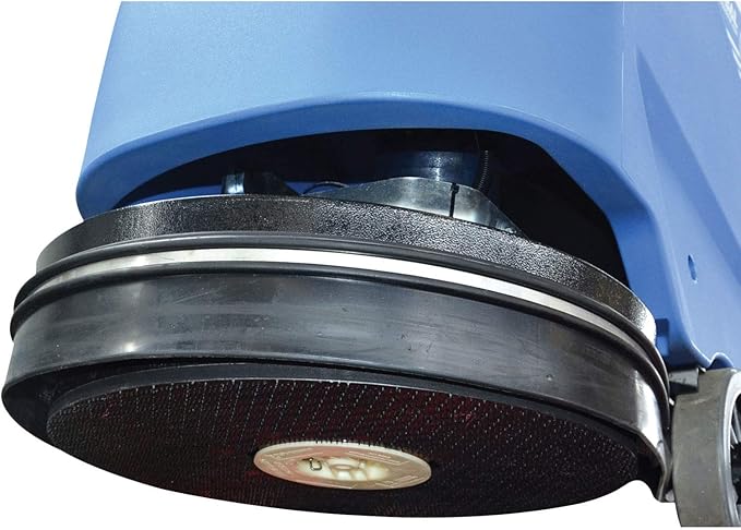 Global Industrial Commercial & Industrial Corded Electric Walk-Behind Auto Floor Scrubber, 18" Cleaning Path, 12 Gallon Solution Tank, 15 Gallon Recovery Tank