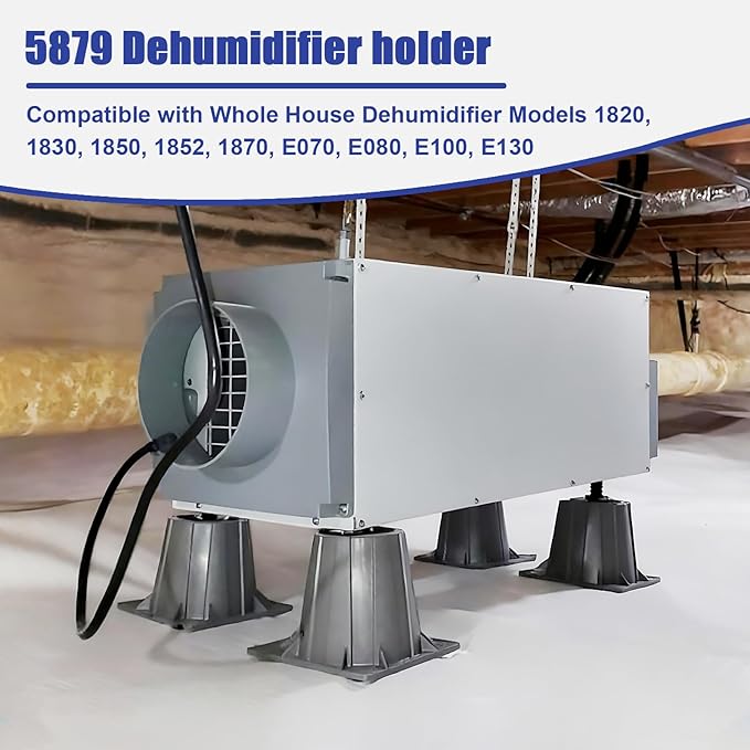 5879 Dehumidifier Riser Kit for E070, E080, E100, E130, 1820, 1830, 1850, 1852, 1870, 1872 (4 pc)