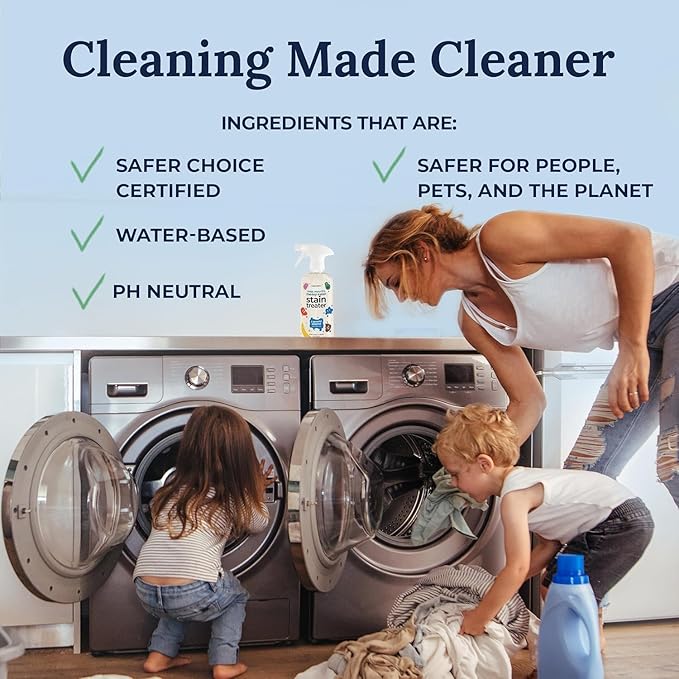 Miss Mouth’s Messy Eater Stain Treater Spray - Stain Remover - Newborn & Baby Essentials - 2-Pack of 16oz Stain Remover