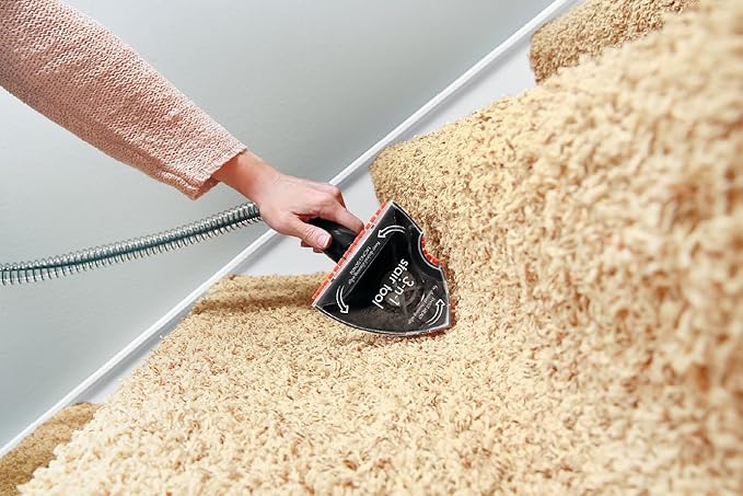 BISSELL 3-in-1 Stair And Upholstery Tool | For Use With BISSELL Upright And Portable Carpet Cleaners | 2369