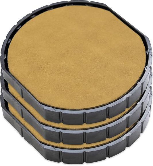 E/R45 Replacement Pad Compatible for 2000 Plus Printer R45 - Water Based - Pack of 3 - Dry (No Ink Color)