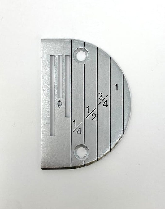 Supplies for New Silver Needle Plate FITS JUKI 1181 with LINE Guage Long Slot for Feed Dog DIY for Sewing Machines Accessories
