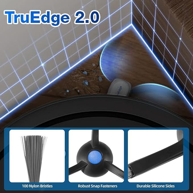 25 Pack Accessories for ECOVACS DEEBOT T50 PRO Omni / T50 PRO Omni Gen2 /T50 Omni Robot Vacuum, Replacement 2 Anti Tangle Main Brush 6 Mop Pads 6 Dust Bag 6 Sidebrush 4 Filter 1 Cleaning Brush
