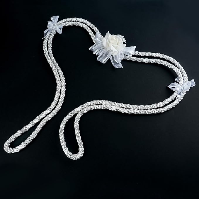 Wedding Lasso Rope,Handfasting Cord for Wedding Lazo Para Boda Catolica,Wedding Lasso for Ceremony Catholic,Lazo Para Boda Los Novios Cristiana,Vestido De Novia Para Boda Religiosa