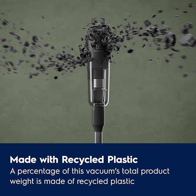 Electrolux Ultimate700 Cordless Stick Vacuum with PowerPro Bristle Nozzle and High Suction Power, 50-Minute Run Time, 4 Power Modes, Granite Gray