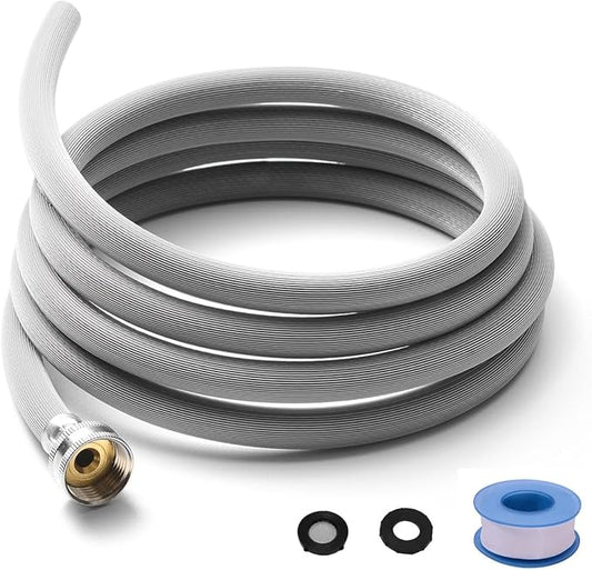 Dehumidifier Hose for Drainage 3/4" FHT, with Premium Brass Connectors (10 Length Options)