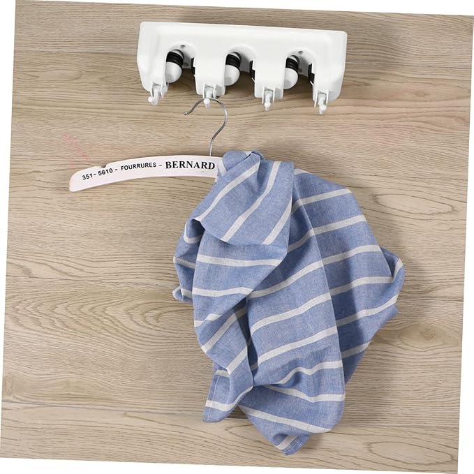 VOSAREA Mop Broom Holder Wall Mounted Storage Rack Hooks Garage Tool Storage Rack for Broom and Umbrella Overhead Garage