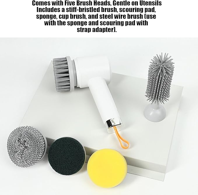Bathroom Scrubber - 3-Level Multifunctional Home Supplies with Handle | Bathroom Cleaning Brush,for Bathtub Tile Grout Floor Toilet Kitchen Wall Home Household Apartment Car Baseboard Washing
