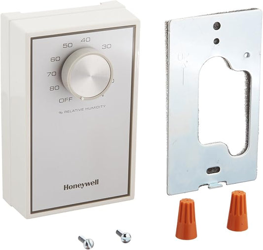 Honeywell Home H46C1166 Dehumidistat, Premiere White