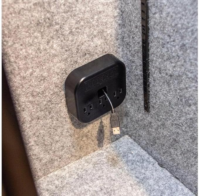 Liberty Safe Power Outlet Kit for Interior Safe Accessories with USB and Ethernet for Dehumidifiers and Lights