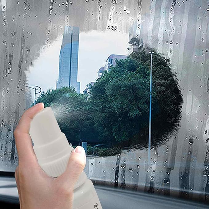 Glass Cleaner | Anti Fog | Auto Window Defogger | Windshield Against Fog | Lasting Effect Defoamer for Glasses, VR Headphones, Ski Glasses, Mirror, Window, Windshield