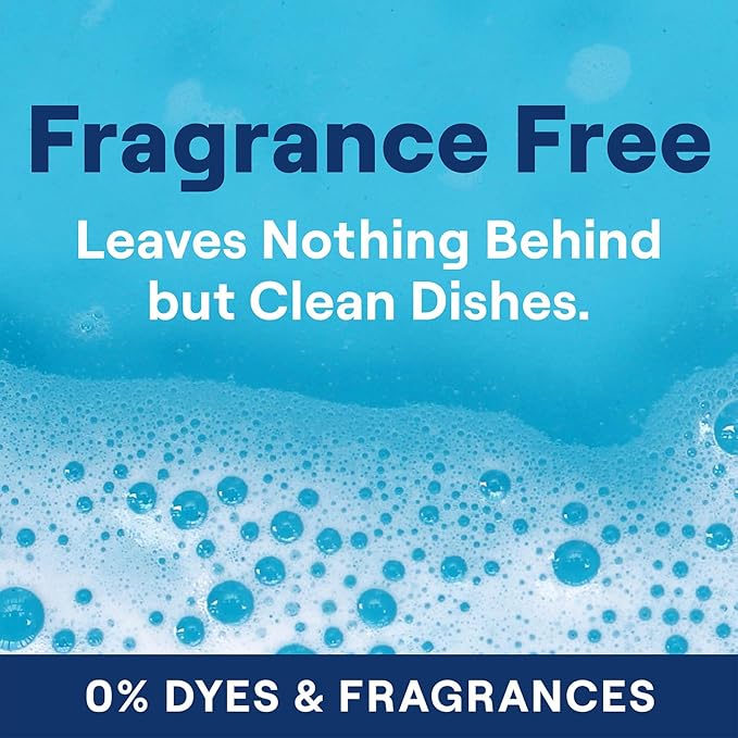 Seventh Generation Dishwasher Detergent Powder + Rinse Aid, Free and Clear, Biodegradable, Plant-Based & Fragrance-Free, Septic Safe