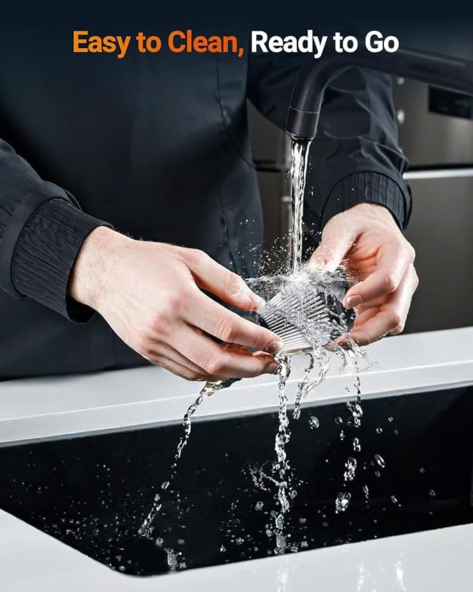 SEALIGHT Car Vacuum Portable Cordless, Handheld Cordless with High Power, Type-C Charging, 2 Suction Modes, Up to 40 Mins Runtime, Small Mini Vacuum for Car, Pet, Home (VS01)