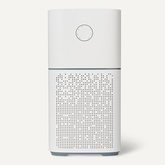 Amazon Basics Air Purifier for Home Large Rooms with 3-Stage Filtration, Covers Up to 2600 Sq ft, White