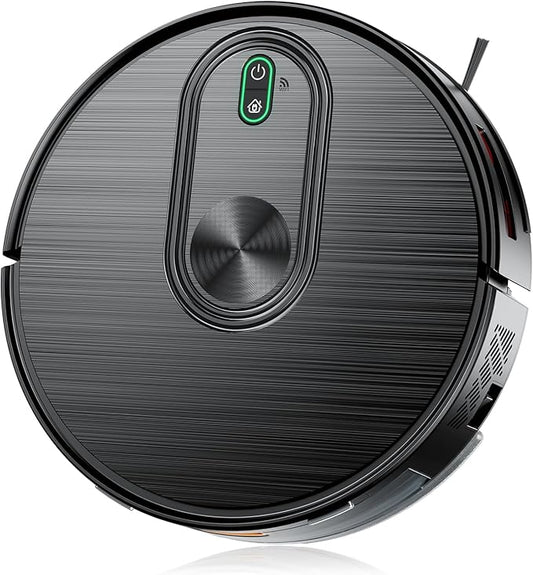 XIEBro Robot Vacuum and Mop, App/Wi-Fi/Voice Control, 2 in 1 Robotic Vacuums with 6500Pa Suction, ZX5