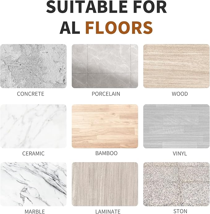 Broom, Outdoor Brooms for Sweeping Indoor, Adjustable 55" Pet Hair Removal Heavy Duty Broom for Floors Home Kitchen Garage Commercial Patio Industrial Snow (White)