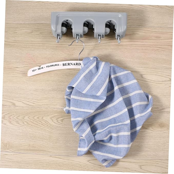 Cabilock Ball Slots Hooks Broom Holder Mop Storage Mount for Garden Garage Tool