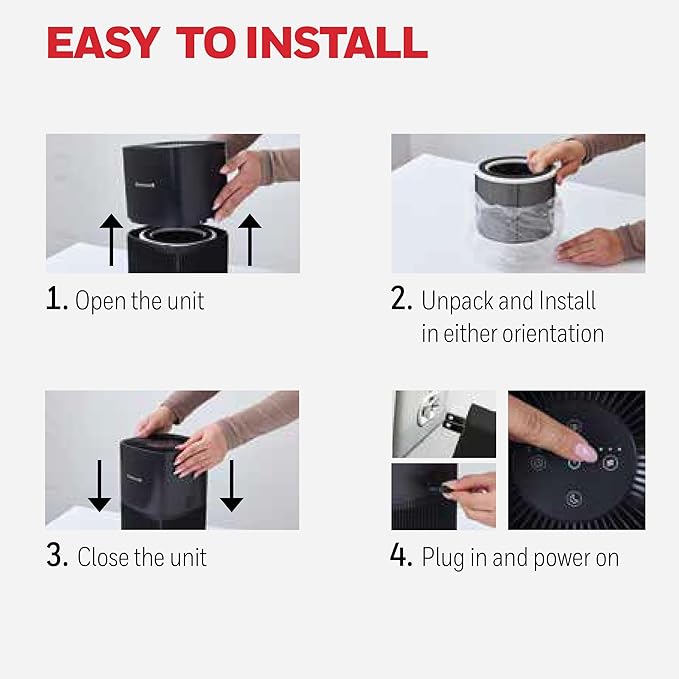 Honeywell Genuine “O” HEPA Air Purifier Filter Replacement for Honeywell Allergen Plus Tabletop Air Purifiers HPA120 & HPA125, 3-in-1 with Pre-Filter, HEPA & Carbon–Captures up to 99.97% of Allergens
