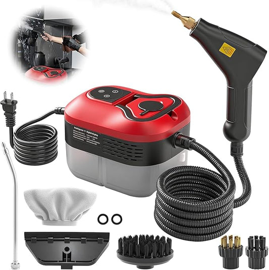 Saker Steam Cleaner for Home,6-Level Adjustable Steamer for Cleaning,Portable Handheld Steam Cleaner,Portable Steamer for Living Room,Kitchen,Bathroom Cleaning