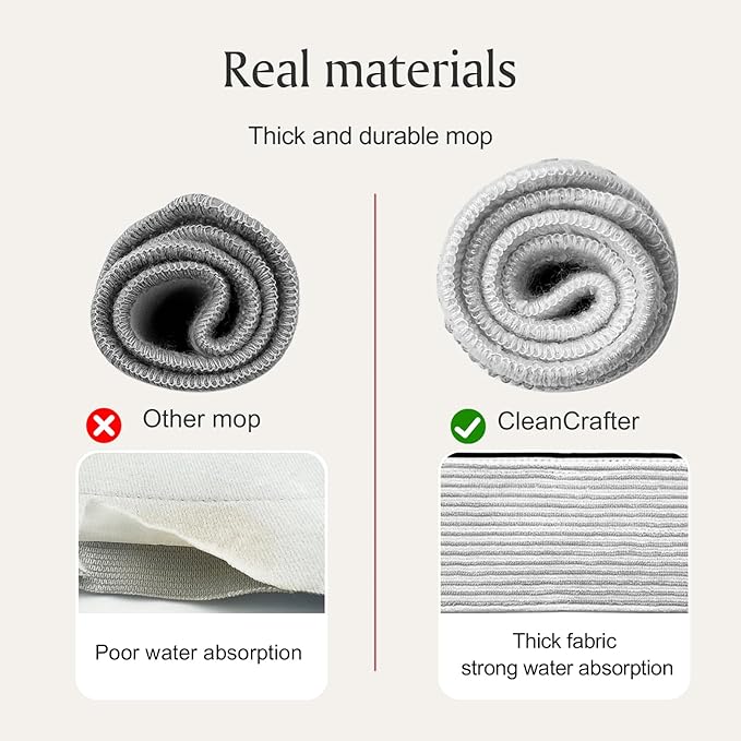6 Pack Washable Microfiber Mop Pads for Shark VacMop, Replacement for Shark Steam Mop & PowerDetect Robot Vacuum, Compatible with AV2800ZE RV2820YE RV2820ZE AV2820S AV2820AE RV2800AE RV2800S