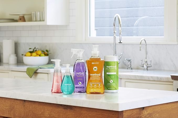 Method All-Purpose Cleaner Spray, French Lavender, Perfect for Most Counters, Tiles and More, 28 Fl Oz, (Pack of 1)