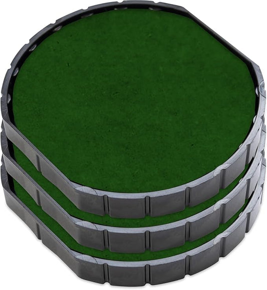 E/R45 Replacement Pad Compatible for 2000 Plus Printer R45 - Water Based - Pack of 3 - Green