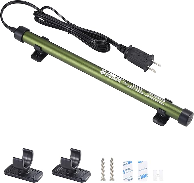Gun Safe Dehumidifier Rod | Dehumidifier Rod For Enclosed Spaces, Gun Safe & Cabinets | Protect Valuables & Stop Humidity, Moisture, & Corrosion | Comes with 2 Mounting Brackets | 12''/30cm