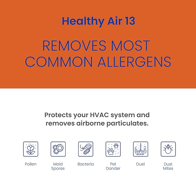 AprilAire 113 Replacement Filter for AprilAire Whole House Air Purifiers - MERV 13, Healthy Home Allergy, 16x20x4 Air Filter (Pack of 1)