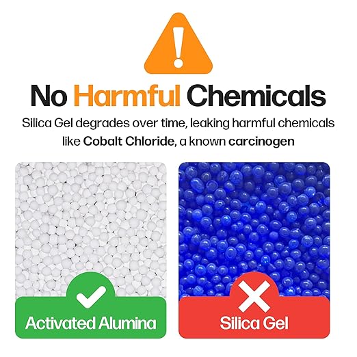 Slice Engineering (8lb) Activated Alumina Desiccant Beads | 10X More Powerful Than Silica Gel | Infinitely Rechargeable | Prevent Wet Filament | Reusable Desiccant | Made in The USA