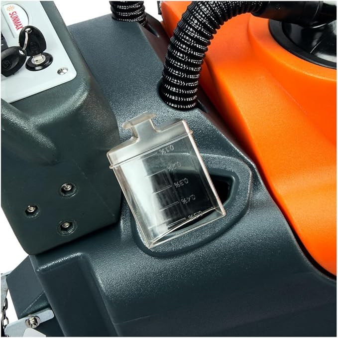 RT50+ 22" Width Floor Scrubber Dryer Machine, 13.2/14.5-gal Dual Tanks, 30,000 sqft/h, Lithium Battery, 3.5 hours Fast Charging