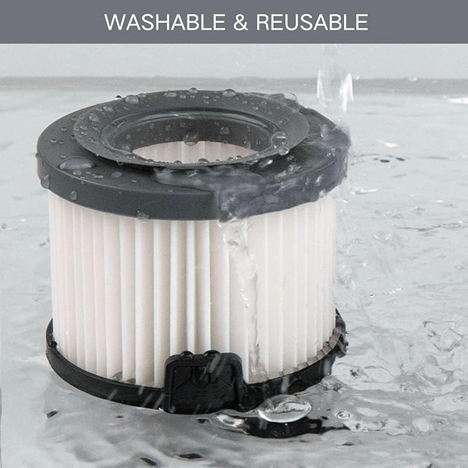 7-Pack Replacement Filters Compatible with Simplicity S65, S65D, S65S, S65P Cordless Stick Vacuums,Washable HEPA Filters