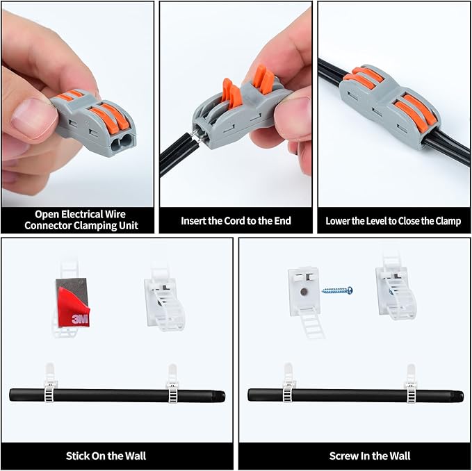 Briidea Safe Dehumidifier Rod, Rod Reducing Humidity with Easy Installation and Plug Cord Easily Threading Through Safe's Hole, 12/16/24 inches Effective Coverage up to 100/150/300 Ft³